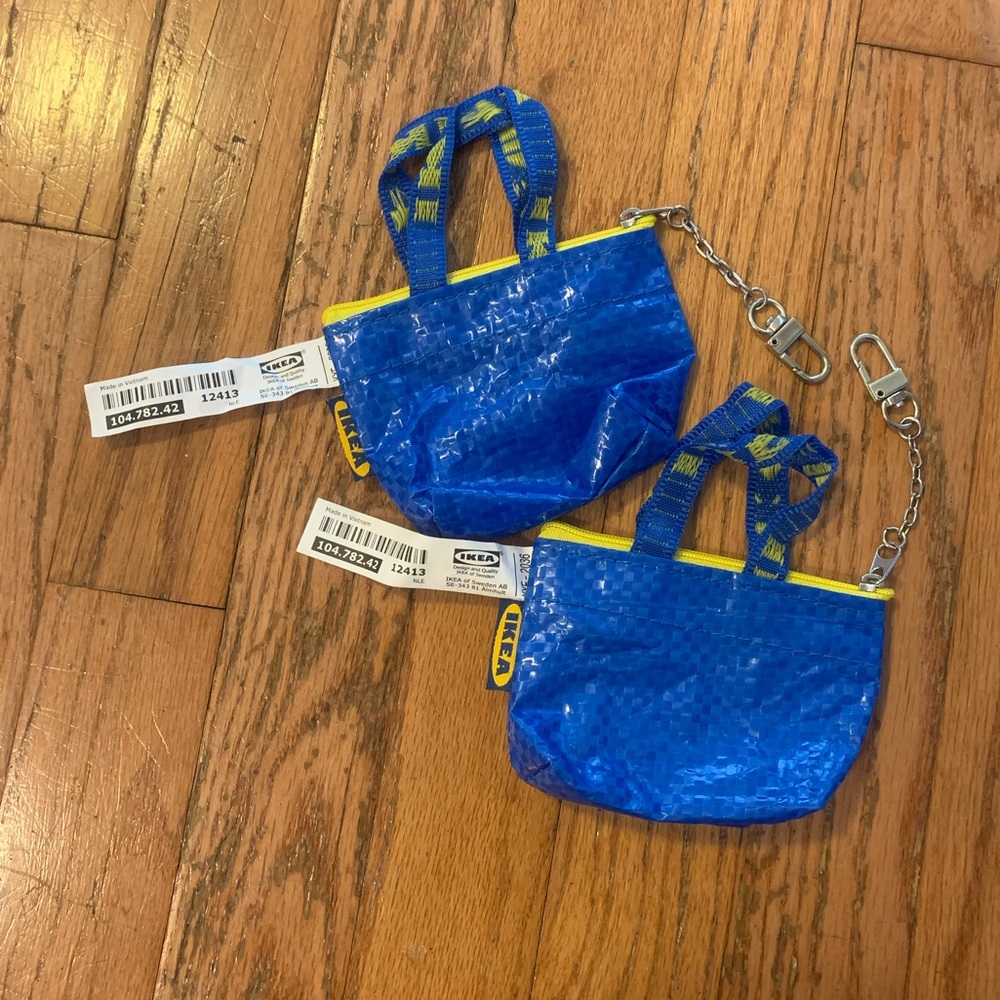 IKEA Bundle of 2 Knolig (Keychain) Bags - NWT